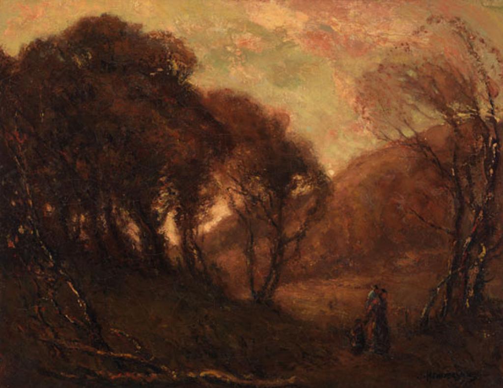 James Henderson (1871-1951) - Top of the Coullee [sic]