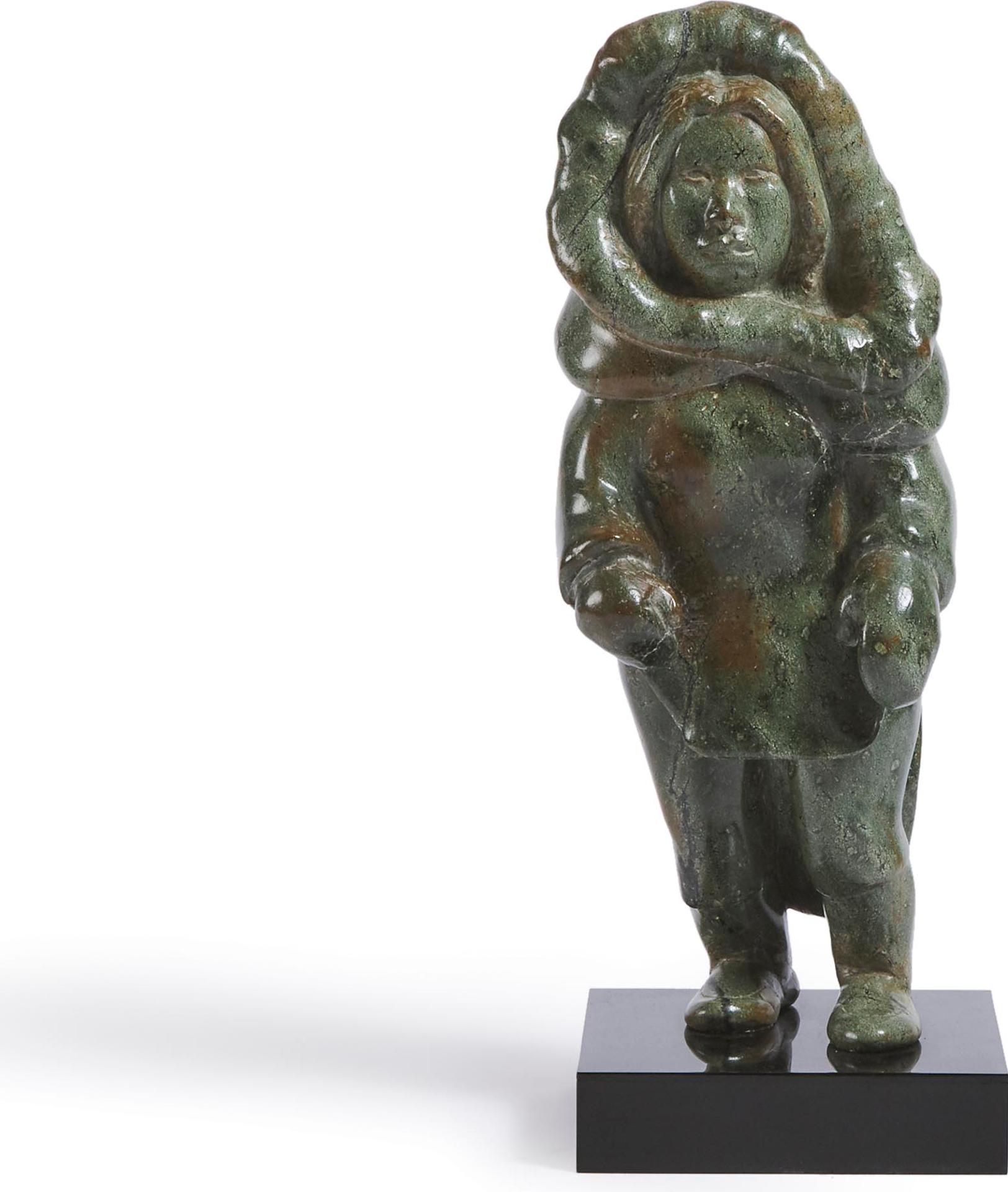 Henry Evaluardjuk (1923-2007) - Standing Figure, Ca. 1985