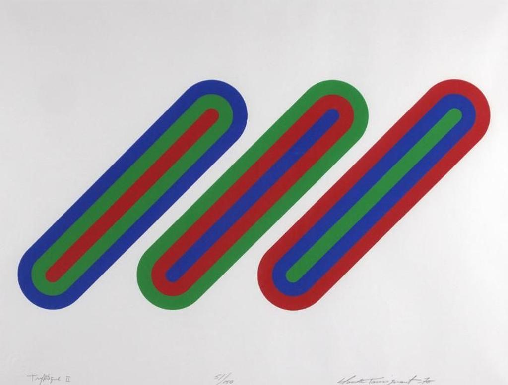 Claude Tousignant (1932) - Tryptique Ii; 1970