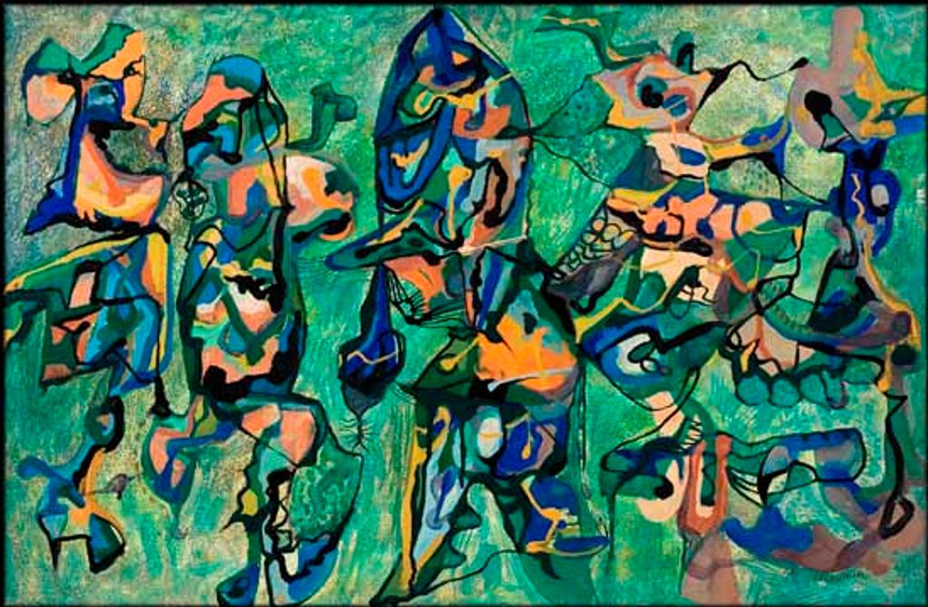 Léon Bellefleur (1910-2007) - Travestis sur les prés