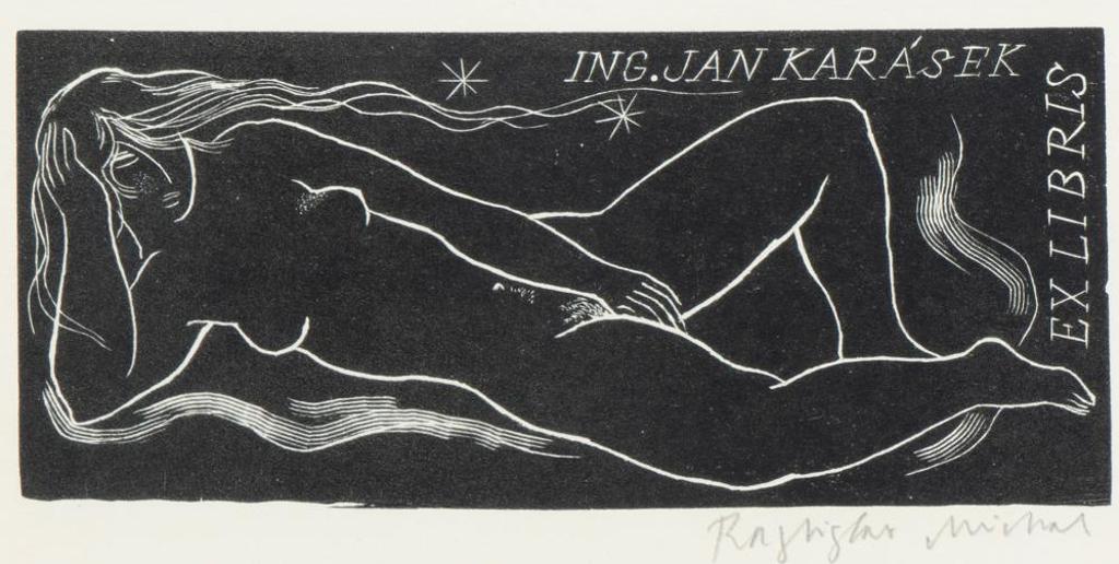 Rastislav Michal (1936-2022) - Untitled - Reclining Woman