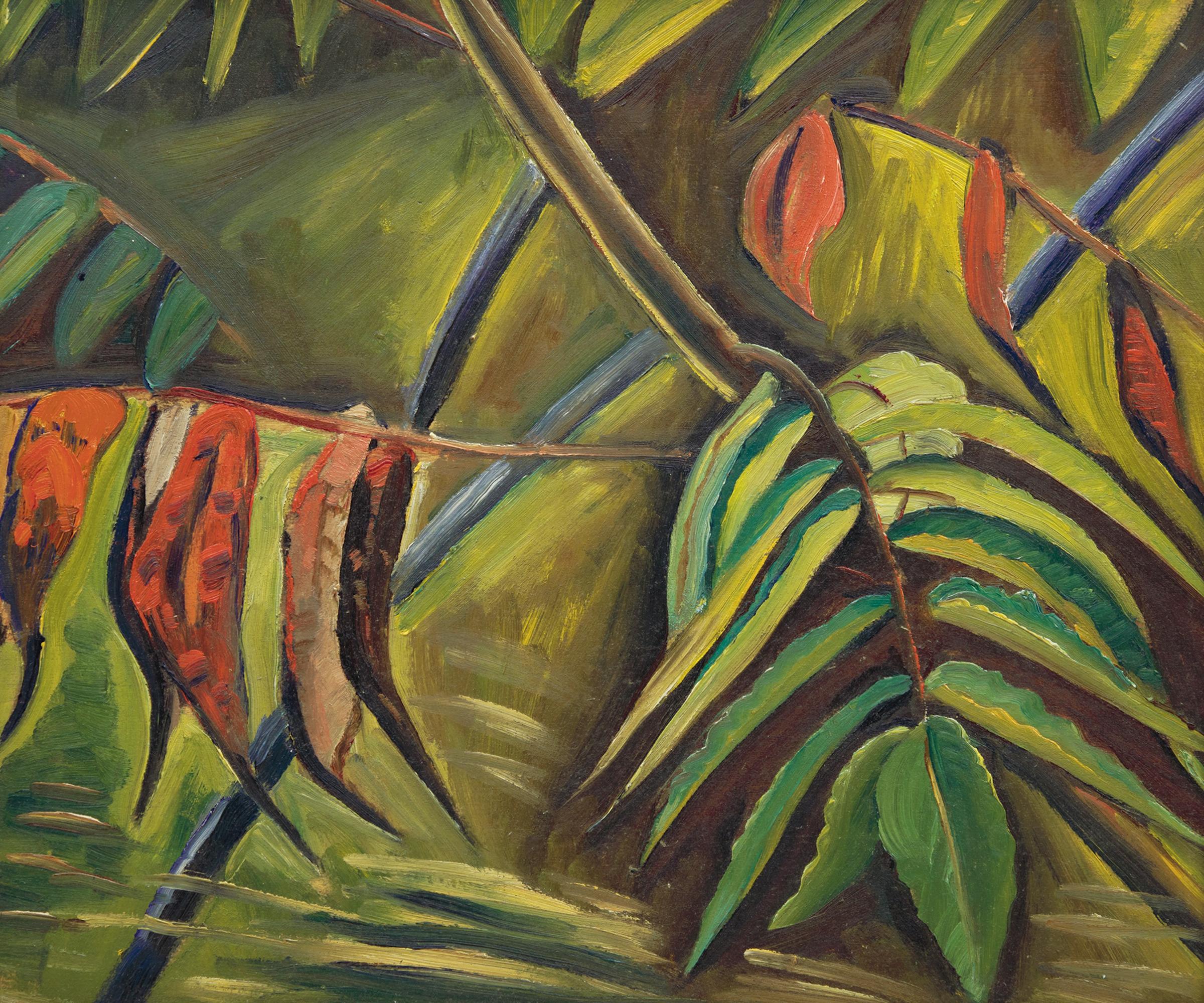 Efa Prudence Heward (1896-1947) - Sumachs - Study for Background of