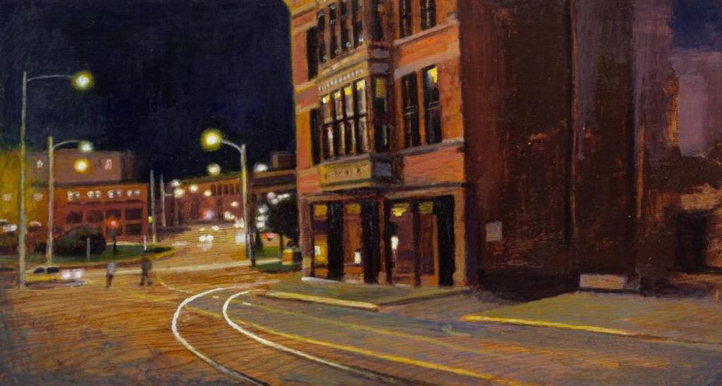 Brian Mark Kipping (1953-2007) - Solitary Building Old Victoria