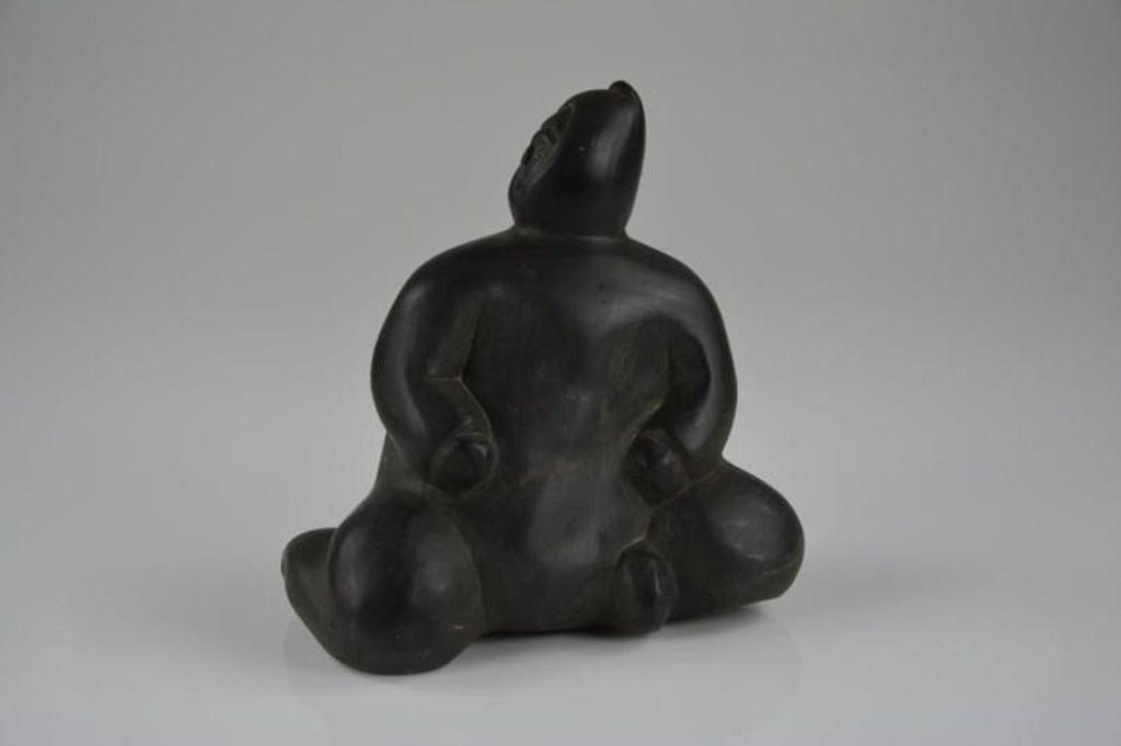 Camille Manngilik Iquliq (1962-2005) - Seated hunter
