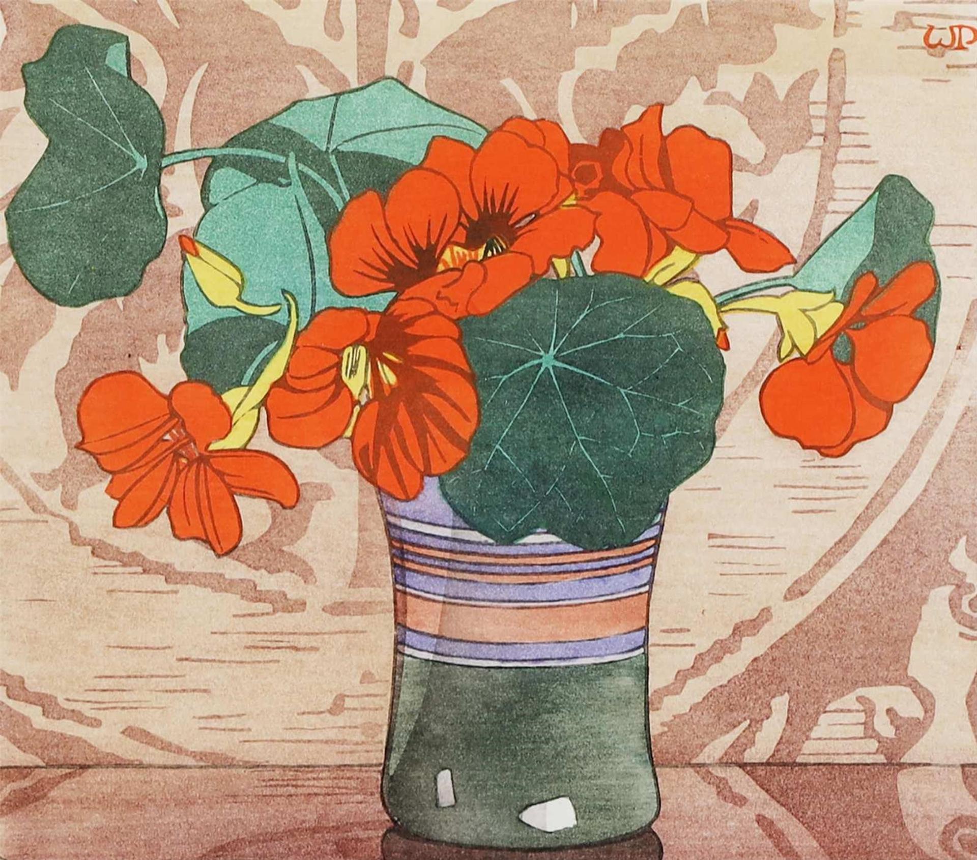 Walter Joseph (W.J.) Phillips (1884-1963) - Nasturtiums; 1928