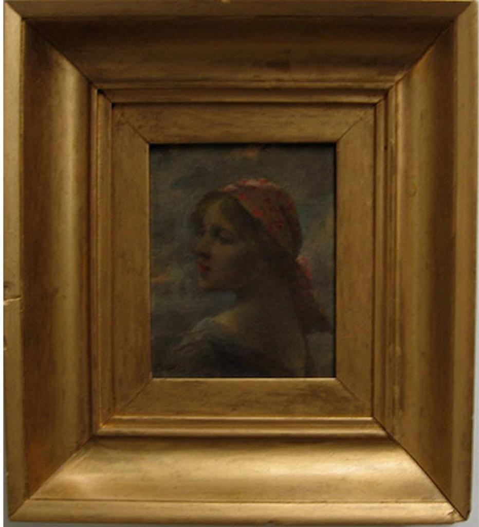 Pallya Celesztin - Peasant Woman Glancing Backward