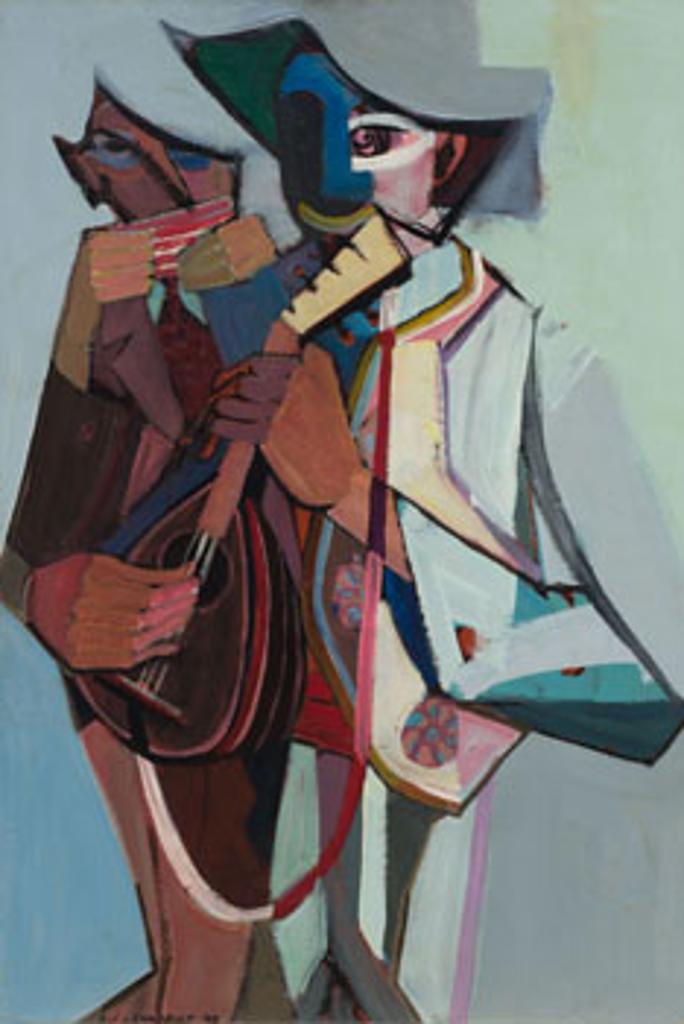 Jack Leaonard Shadbolt (1909-1998) - Two Musicians