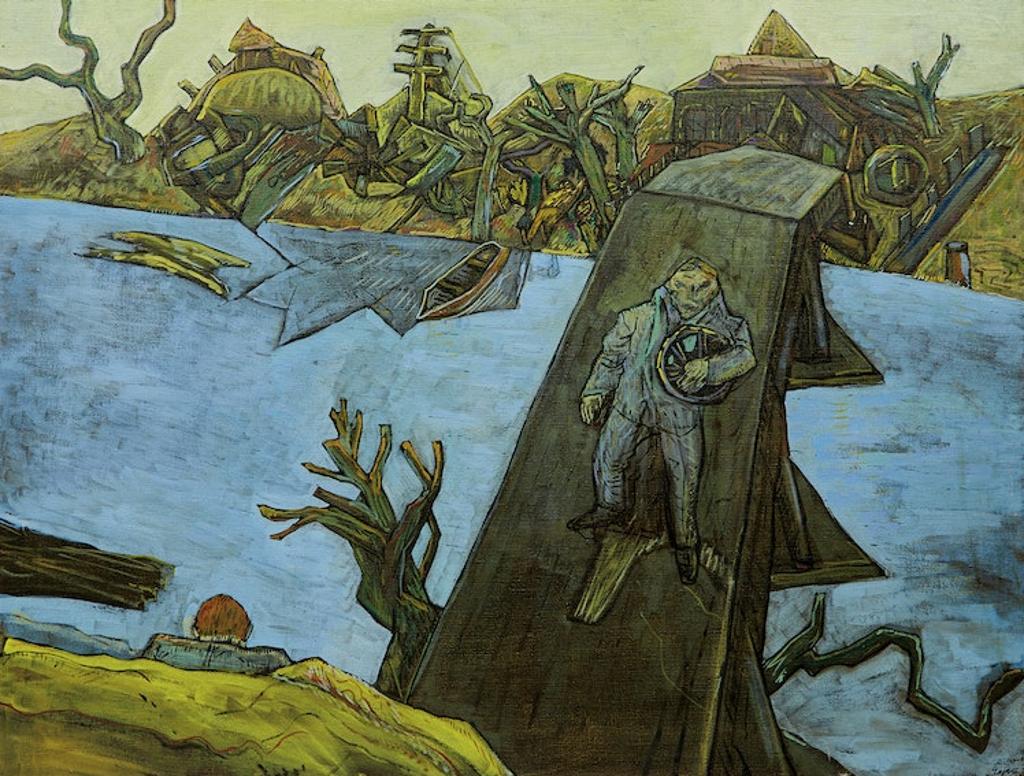 Ivan Kenneth Eyre (1935-2022) - Man on the Bridge