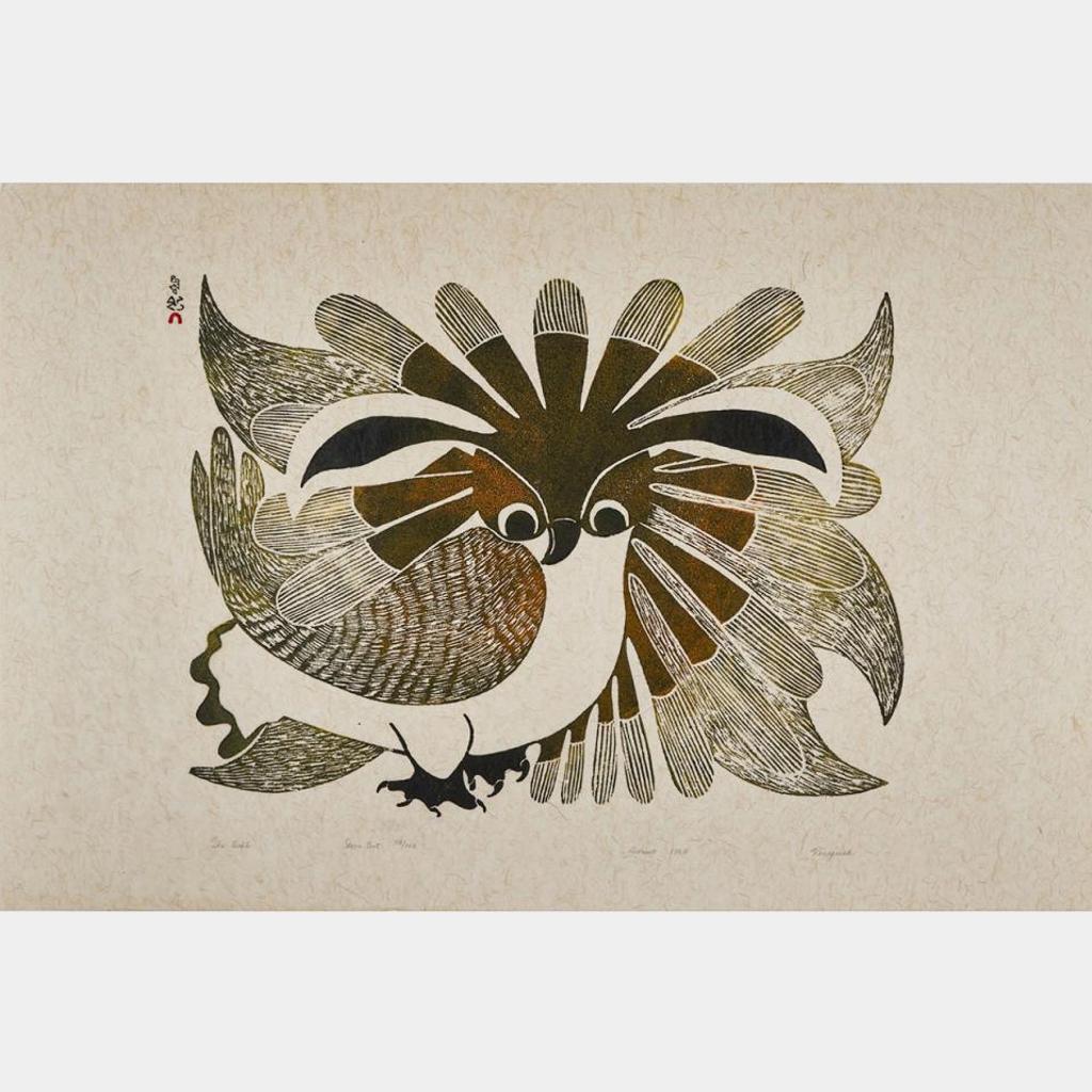 Kenojuak Ashevak (1927-2013) - The Owl
