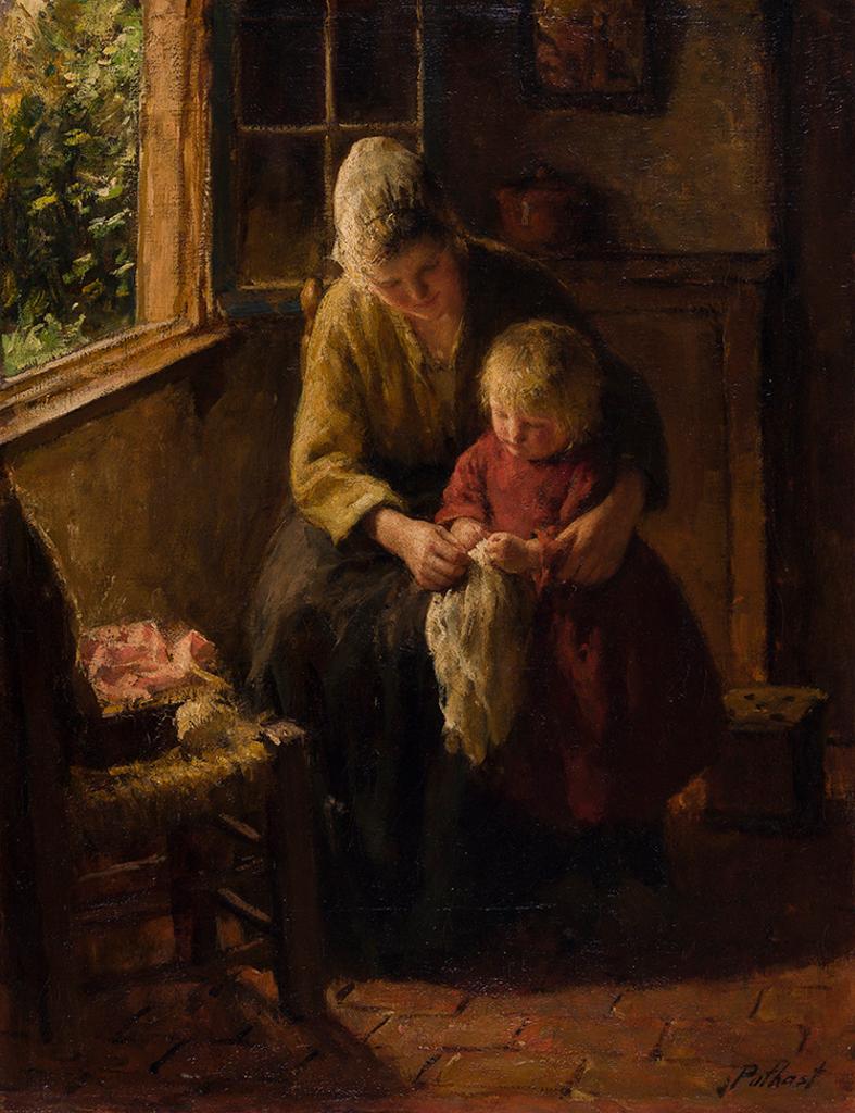 Bernard Jean Corneille Pothast (1882-1966) - The First Lesson