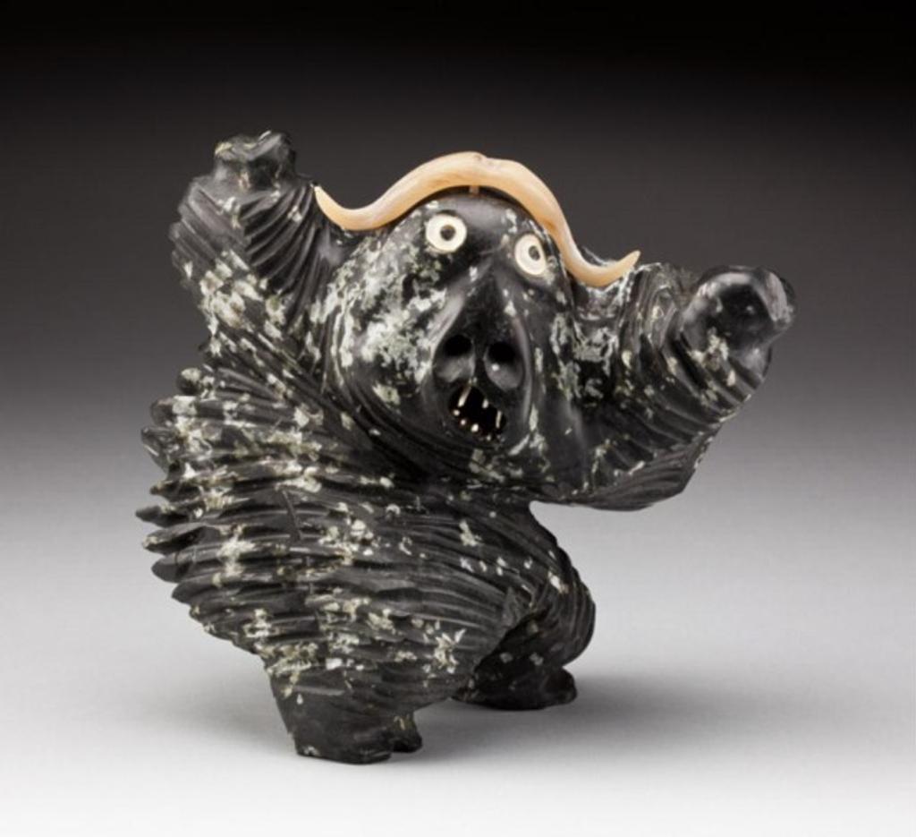 Judas Ullulaq (1937-1998) - Musk-ox shaman, ca. late 1980s-early 1990s