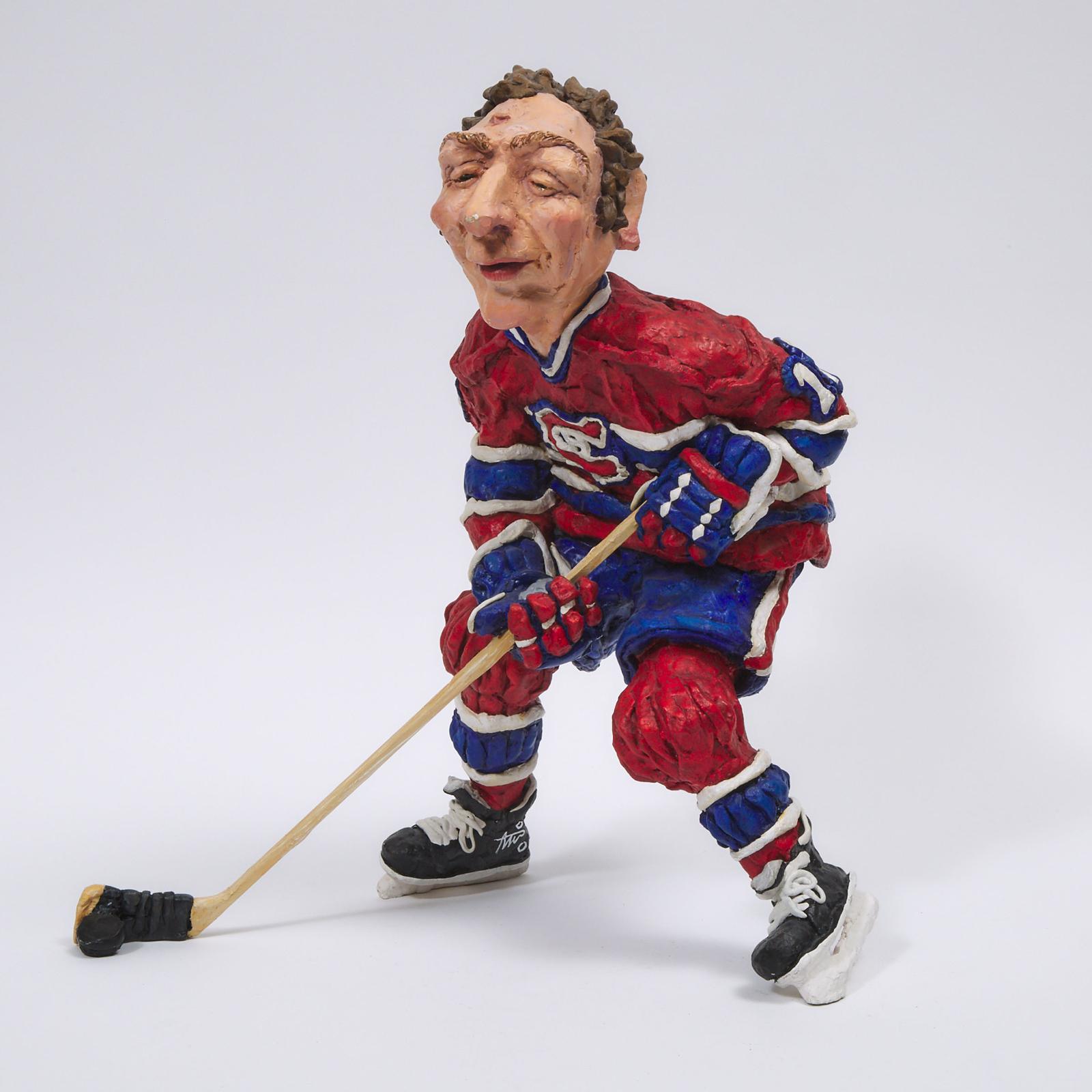 Patrick Amiot (1960) - Guy Lafleur Taking A Shot