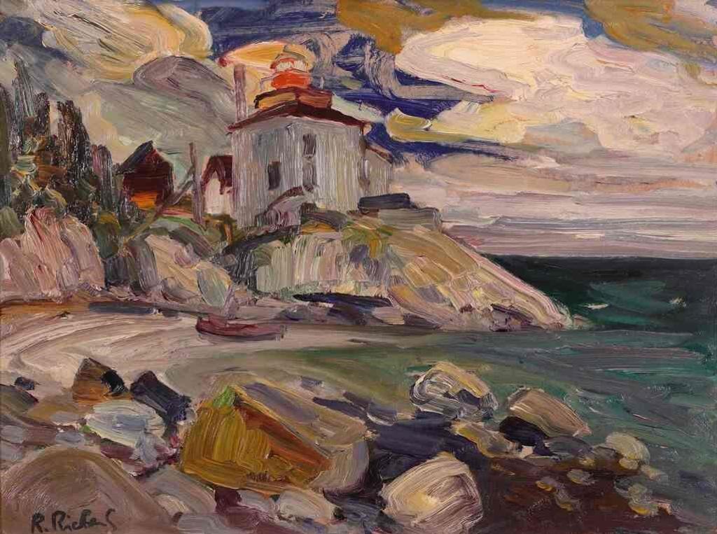 René Jean Richard (1895-1982) - Le Vieux Phare