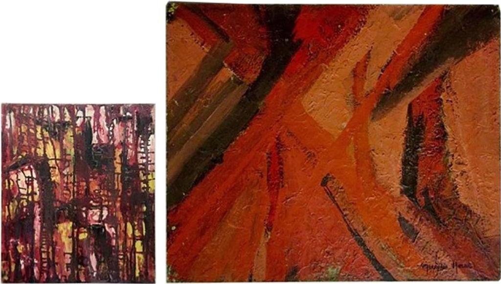 Jack Henry Pollock (1930-1992) - Burning Church & Abstreact