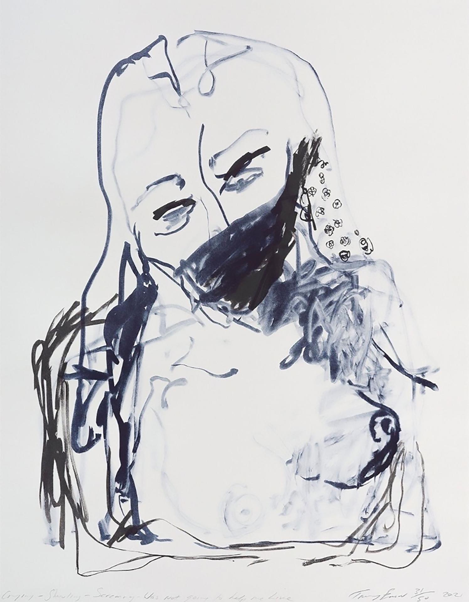Tracey Emin - Crying - Shouting - Screaming - Was Not Going To Help Me Live, From
