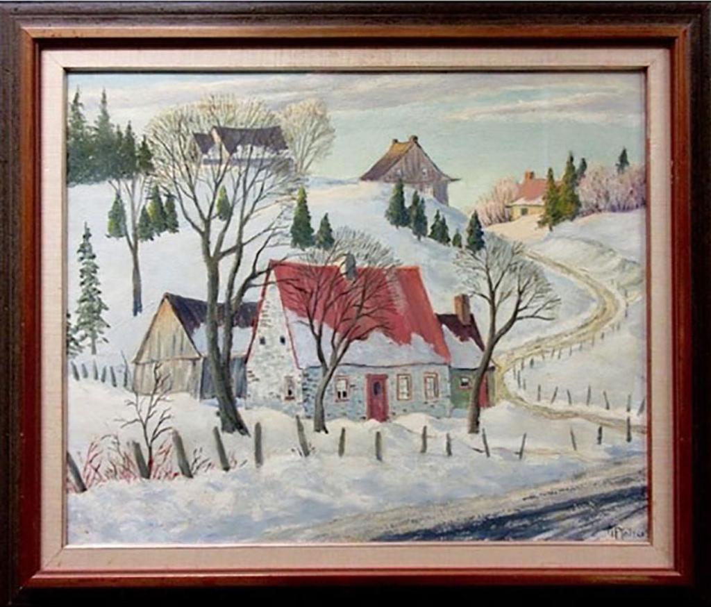 Gordon Edward Pfeiffer (1899-1983) - Winter Landscape North Of Montreal