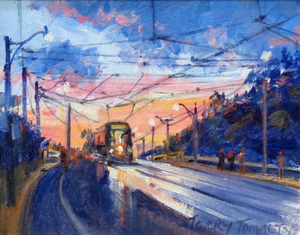 Terry Tomalty (1935) - Evening, Toronto