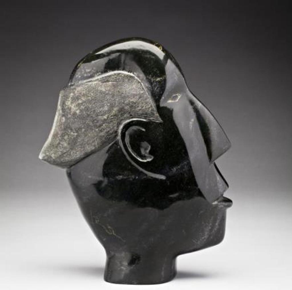 Oviloo Tunnillie (1949-2014) - Head of a Man, 2001