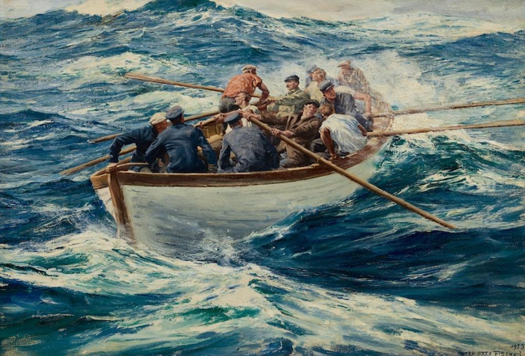 Anton Otto Fischer - Life Boat
