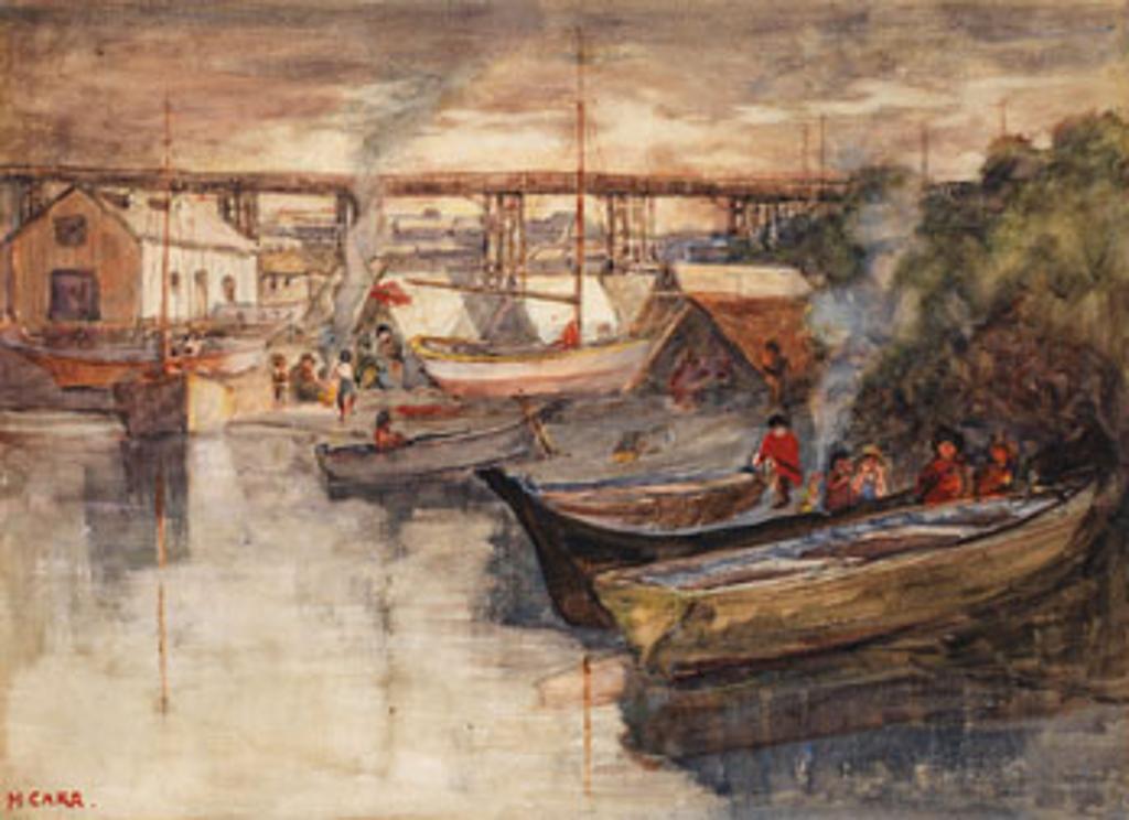 Emily Carr (1871-1945) - Indian Encampment, Vancouver