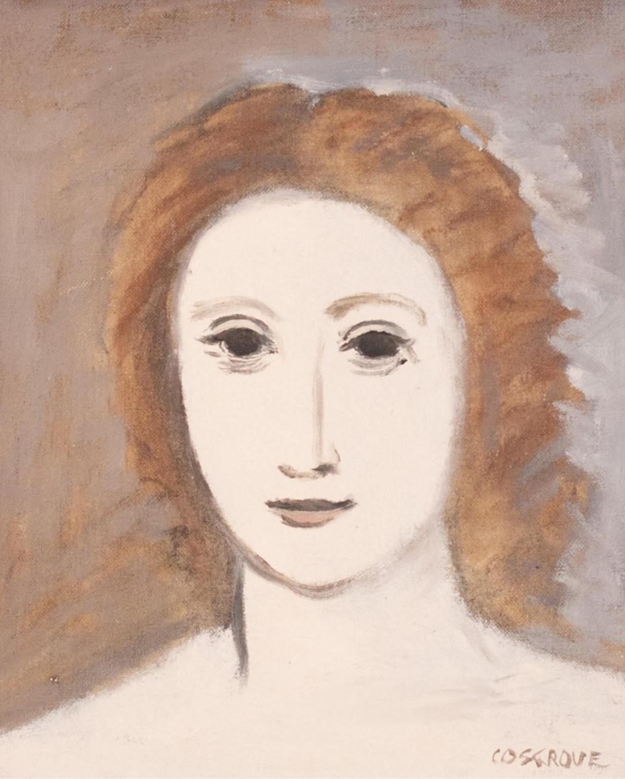Stanley Morel Cosgrove (1911-2002) - Portrait Of A Woman