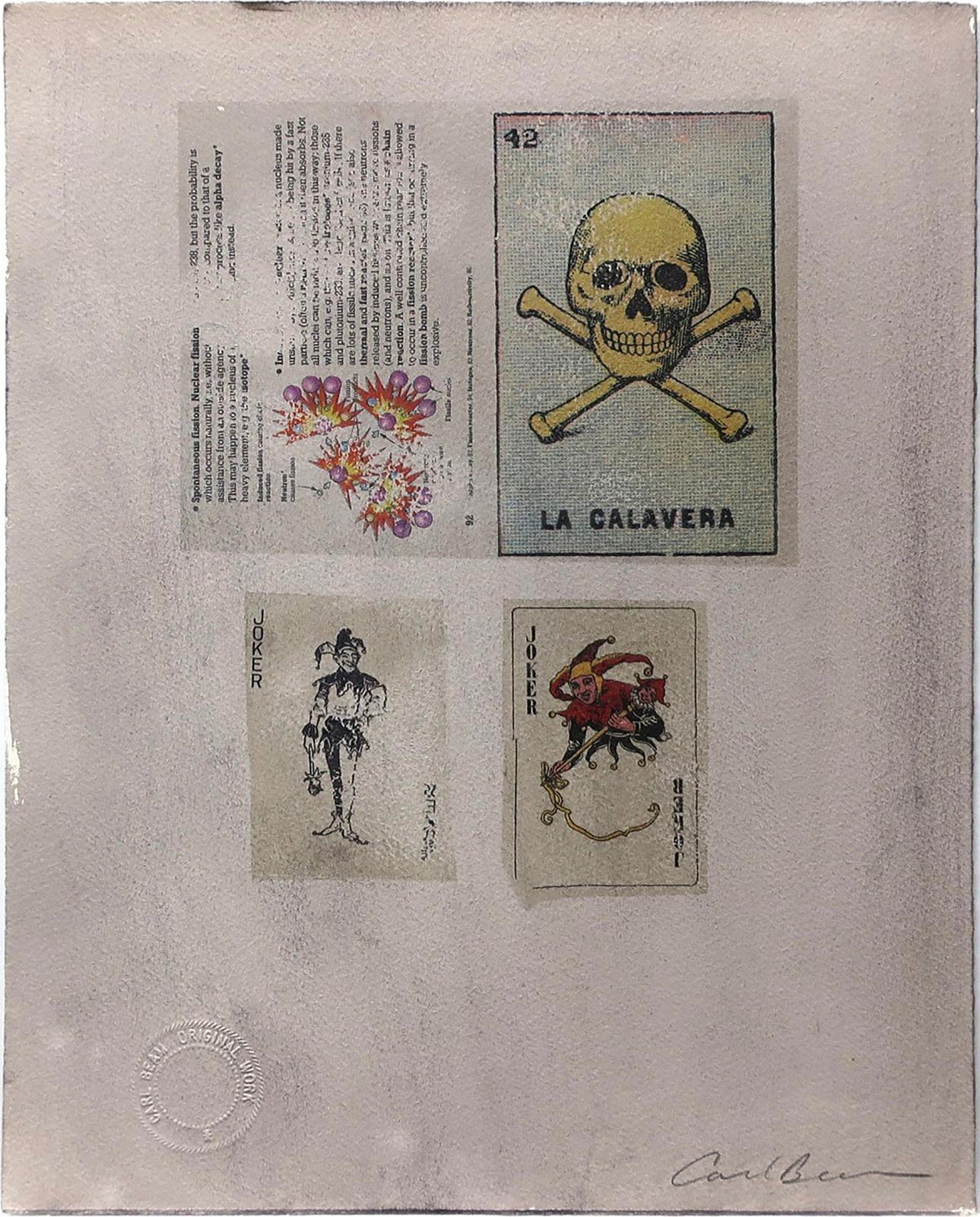 Carl Beam (1943-2005) - La Calavera - Two Jokers