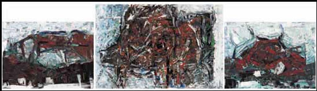 Jean-Paul Riopelle (1923-2002) - Le sanglier..., Dans ses campagnes No. 1, Dans ses campagnes No. 2