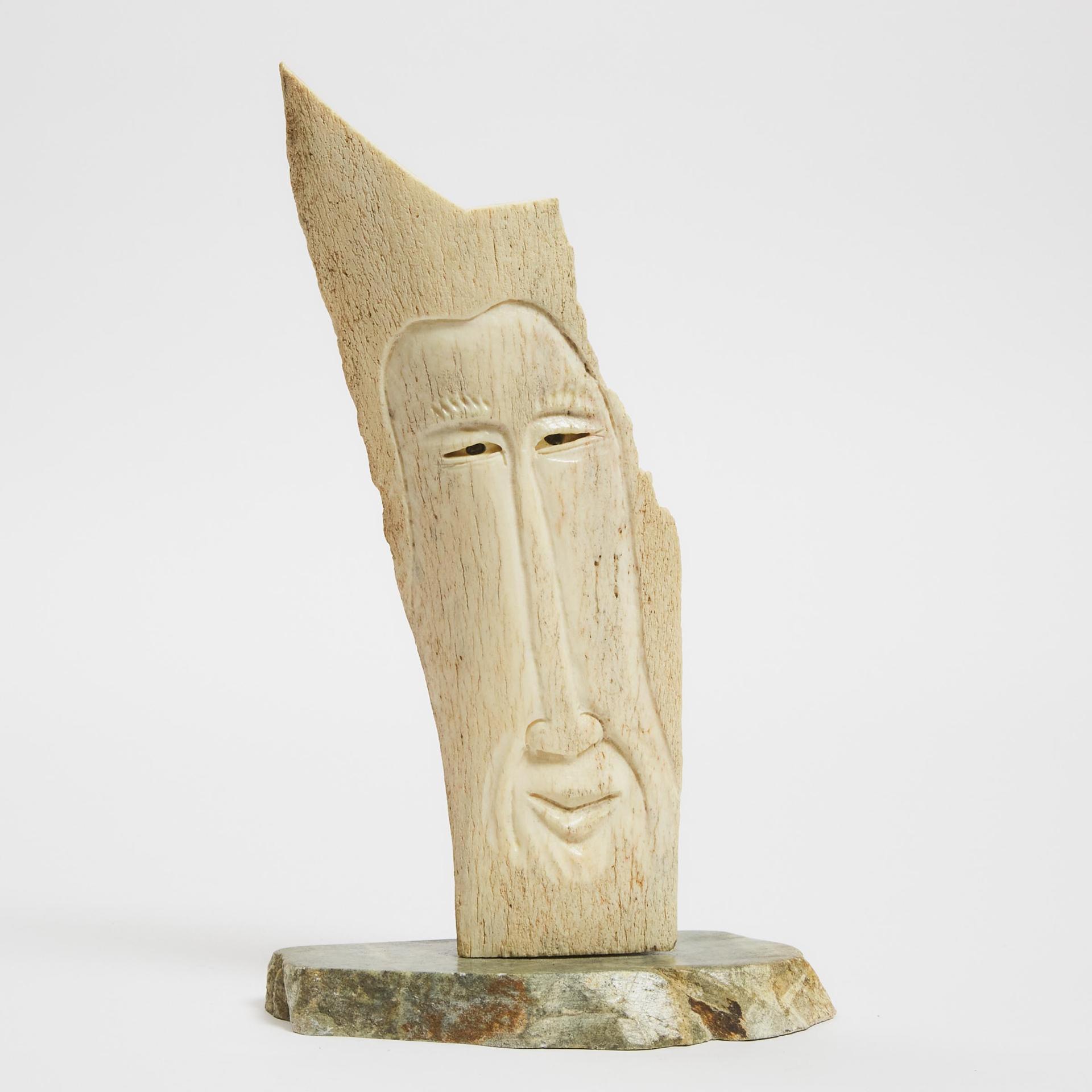 Manasie Akpaliapik (1955) - Spirit Figure And Sedna