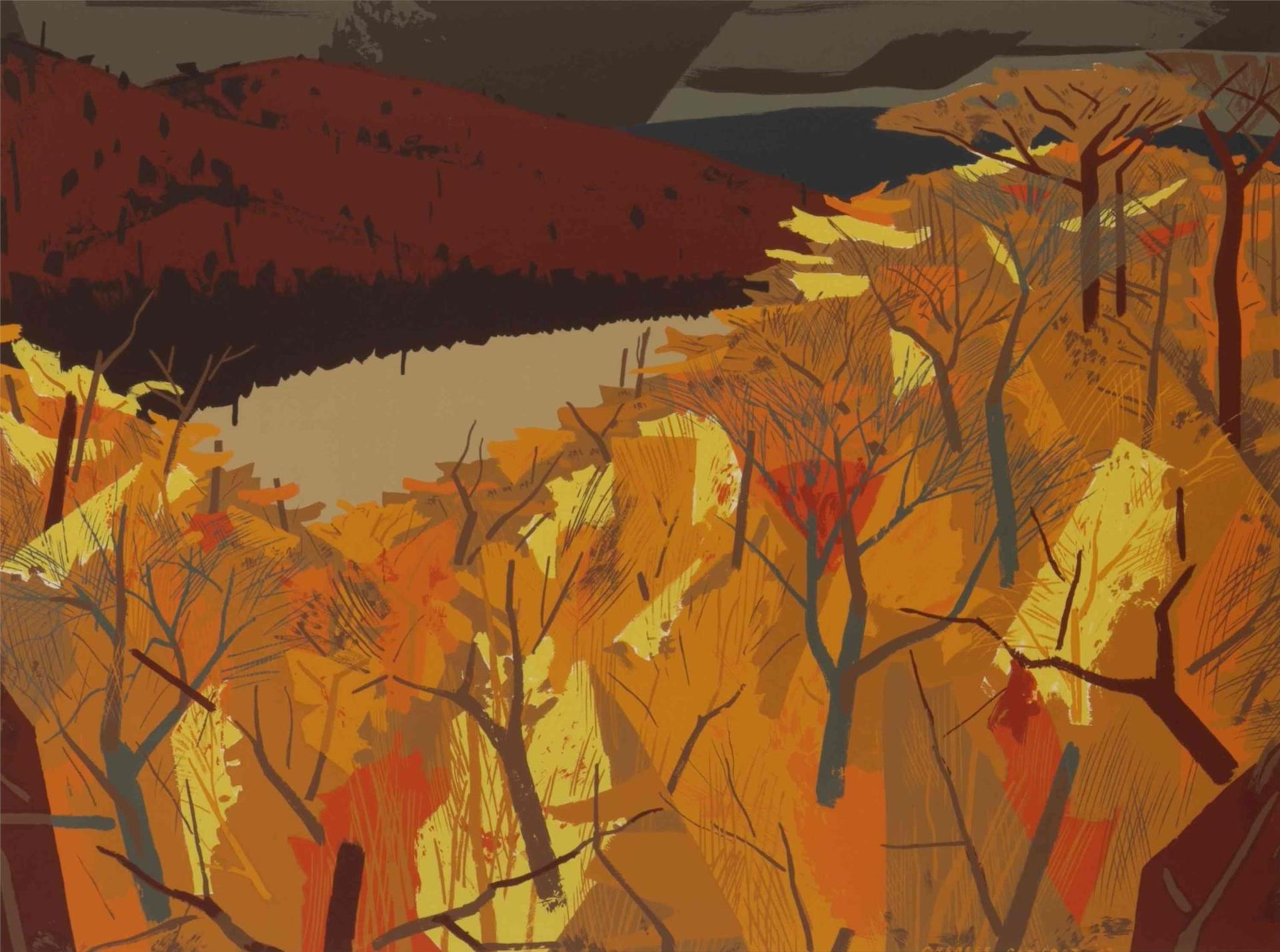 Charles Fraser Comfort (1900-1994) - Algonquin Lake