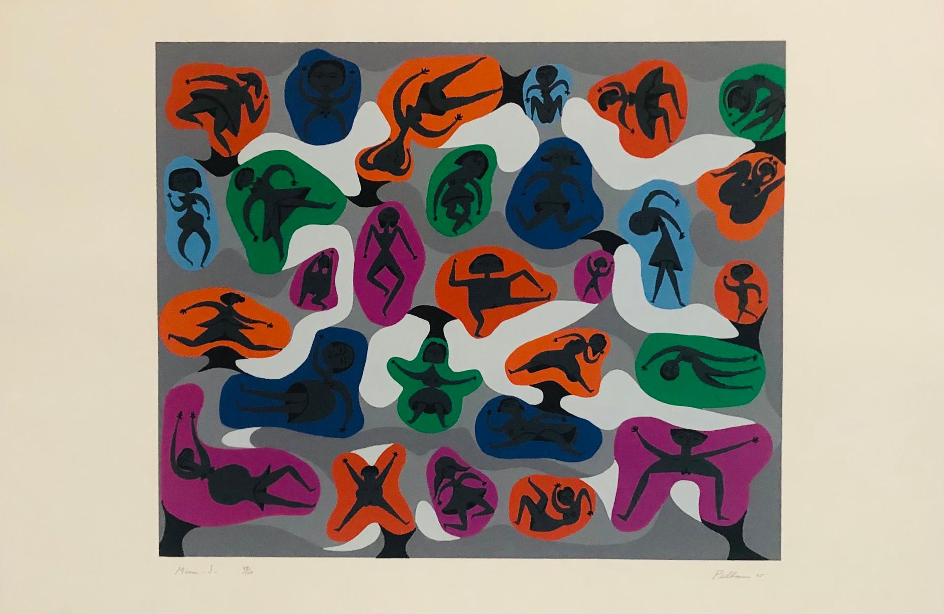 Alfred Pellan (1906-1988) - Mini - J -, 1975
