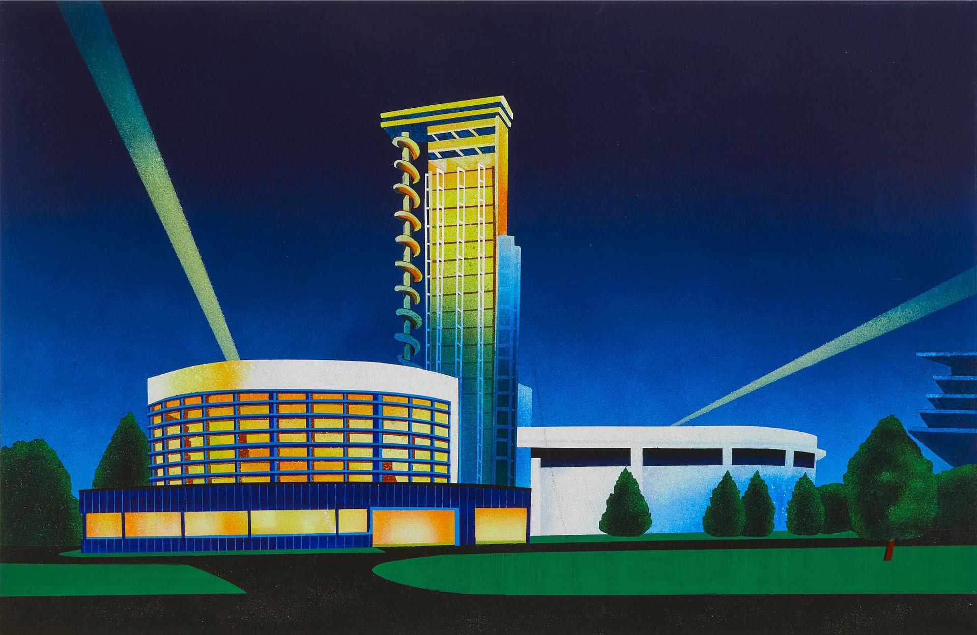 David Allan Thauberger (1948) - Space Auger, June 1986