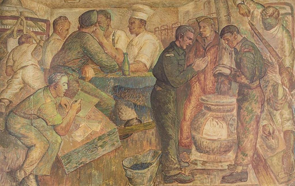 Austin Taylor (1908-1992) - Barrack Room