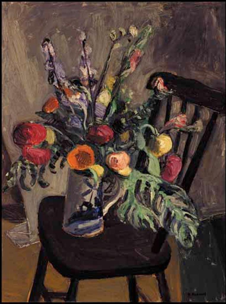 William Goodridge Roberts (1921-2001) - Flowers on a Chair