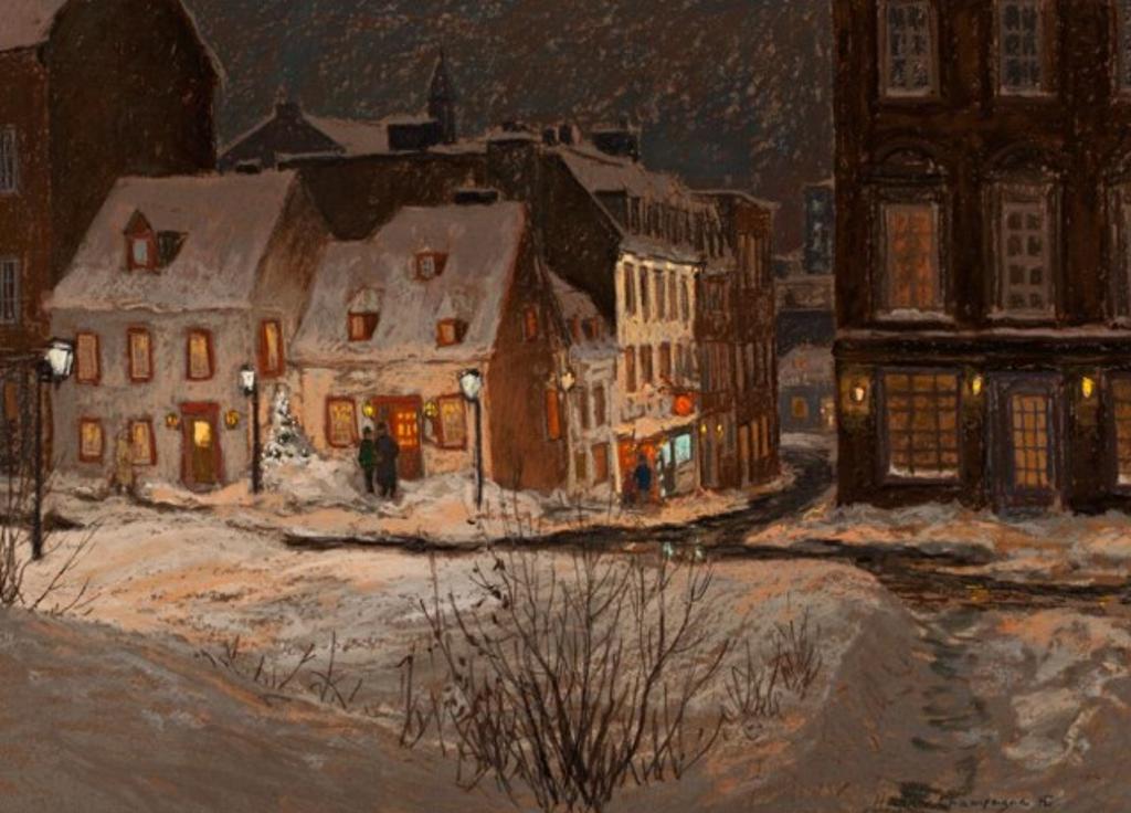 Horace Champagne (1937) - Petit Restaurant Les Anciens Canadiens