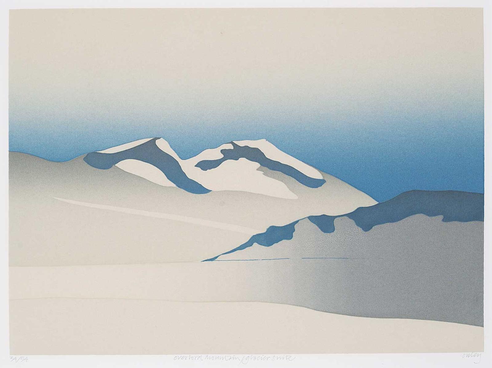 Norman Anthony (Toni) Onley (1928-2004) - Overlord Mountain / Glacier Suite  #34/50