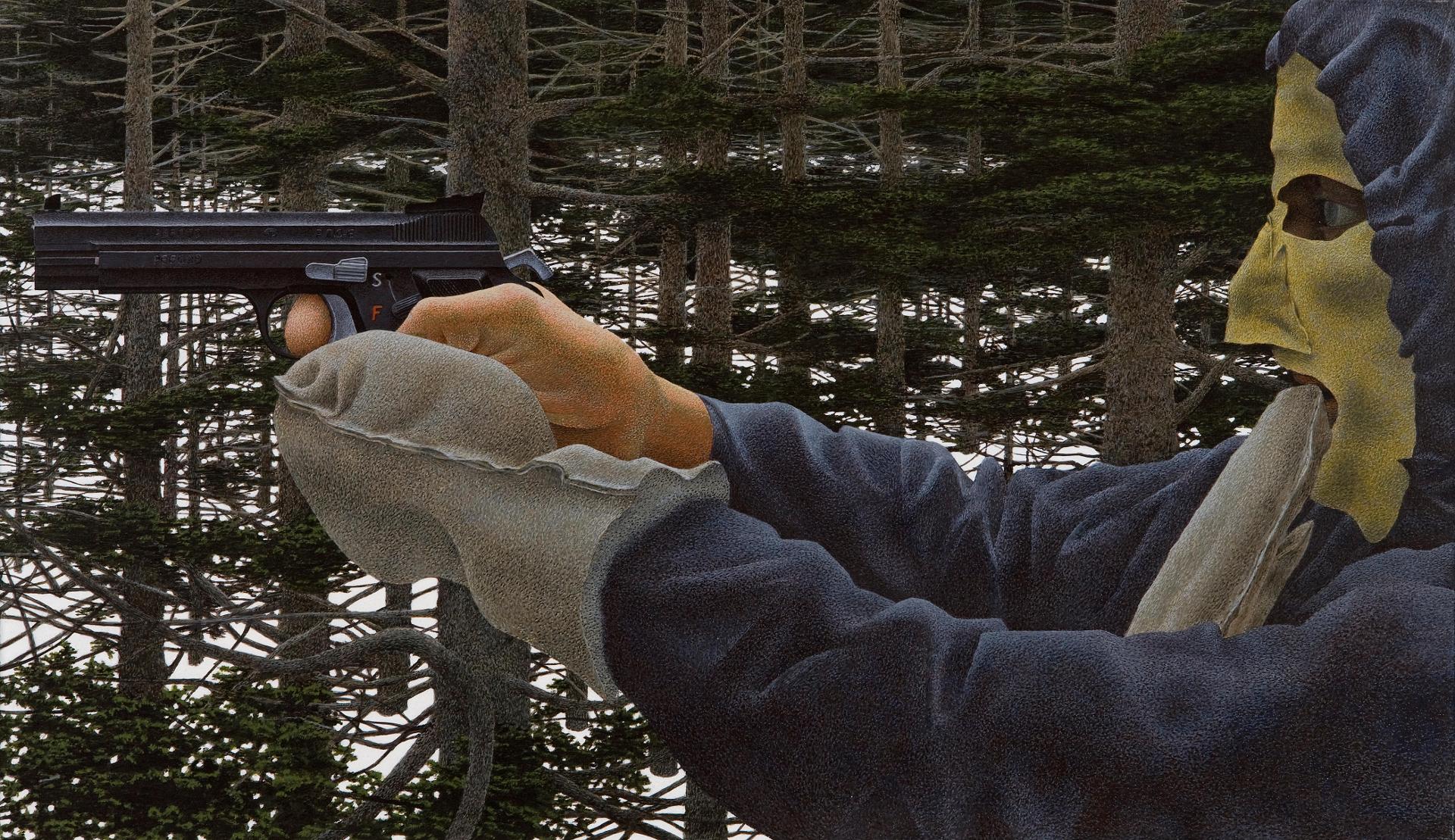 Alexander (Alex) Colville (1920-2013) - In the Woods