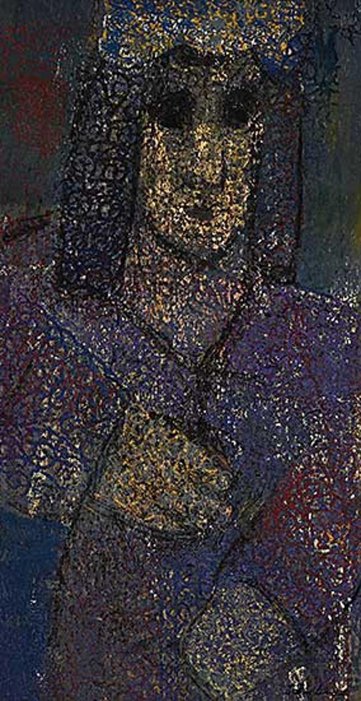 John Harold Thomas Snow (1911-2004) - Untitled - Portrait of a Woman