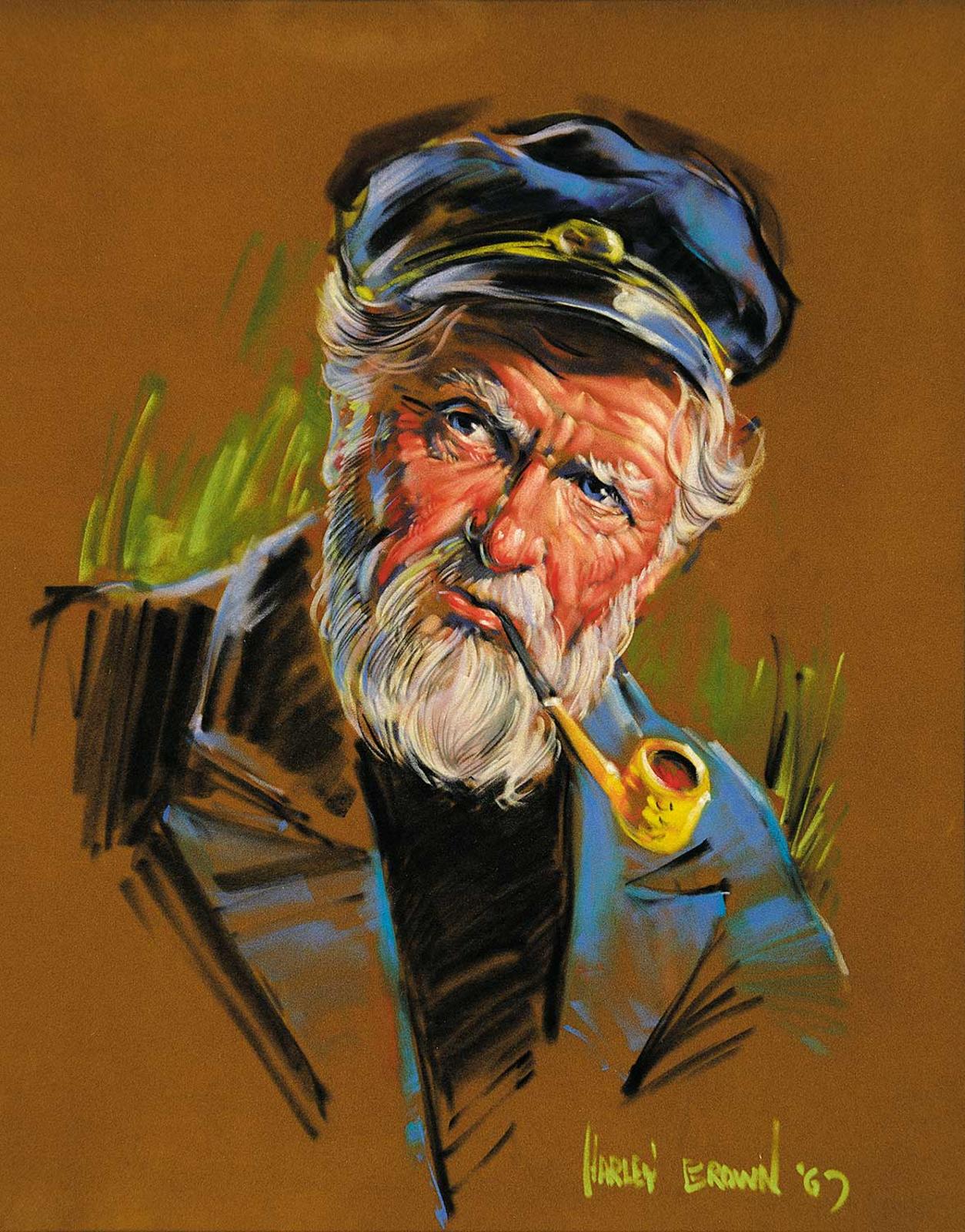 Harley W. Brown (1939) - Untitled - The Old Sea Captain