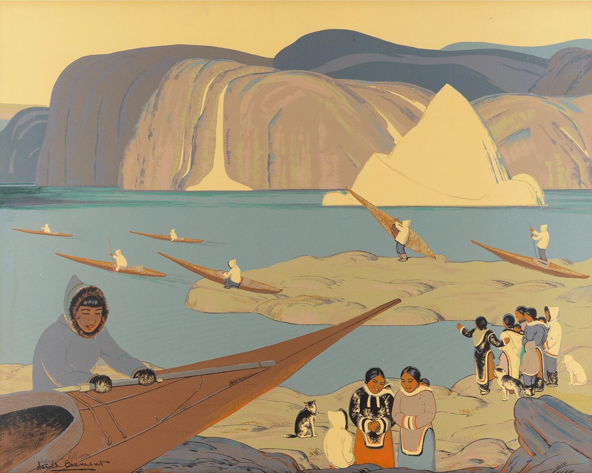Thomas Harold (Tib) Beament (1898-1984) - Departure For The Hunt; Circa 1947-1953