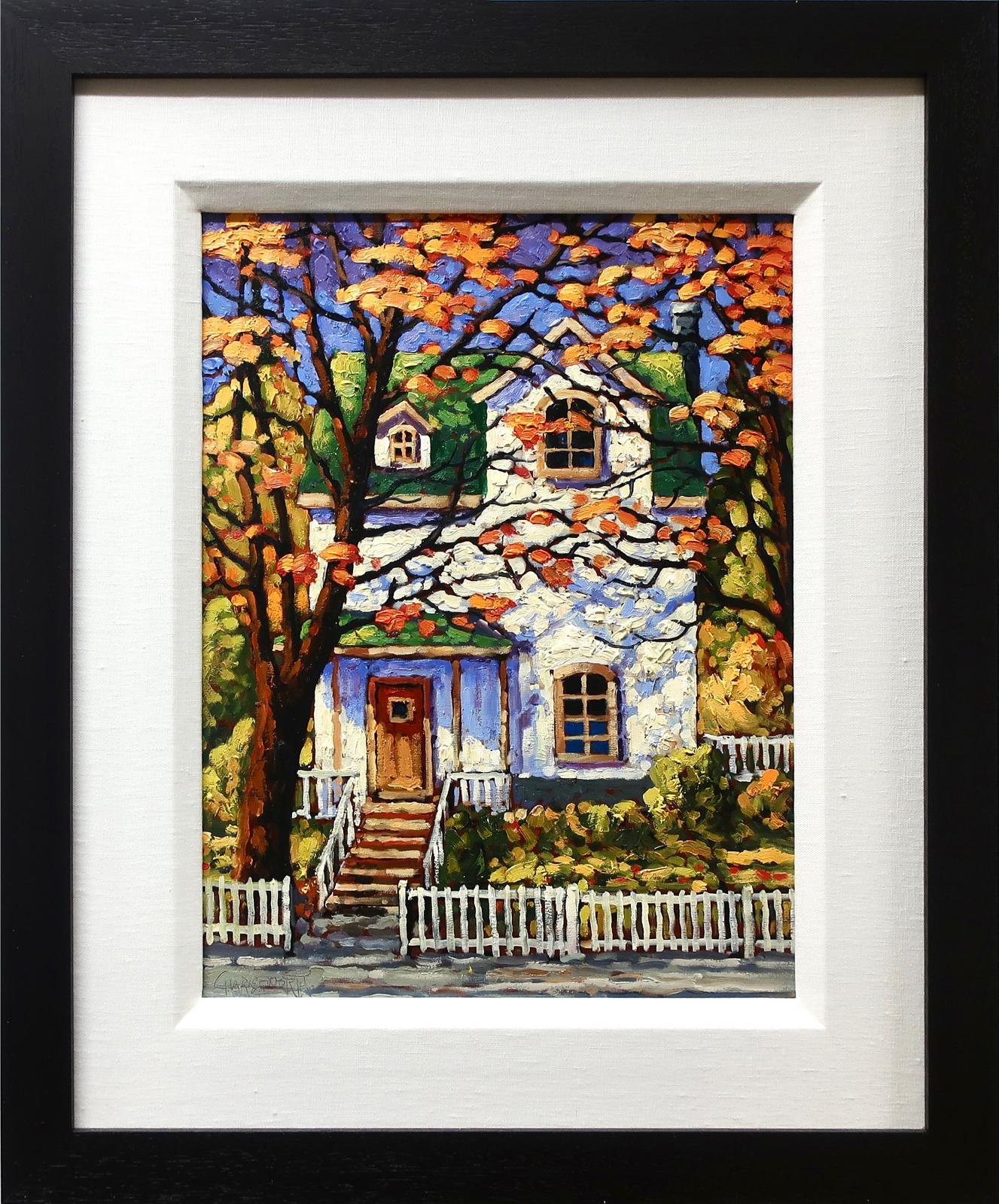 Rod Charlesworth (1955) - House With A Green Roof - Nova Scotia