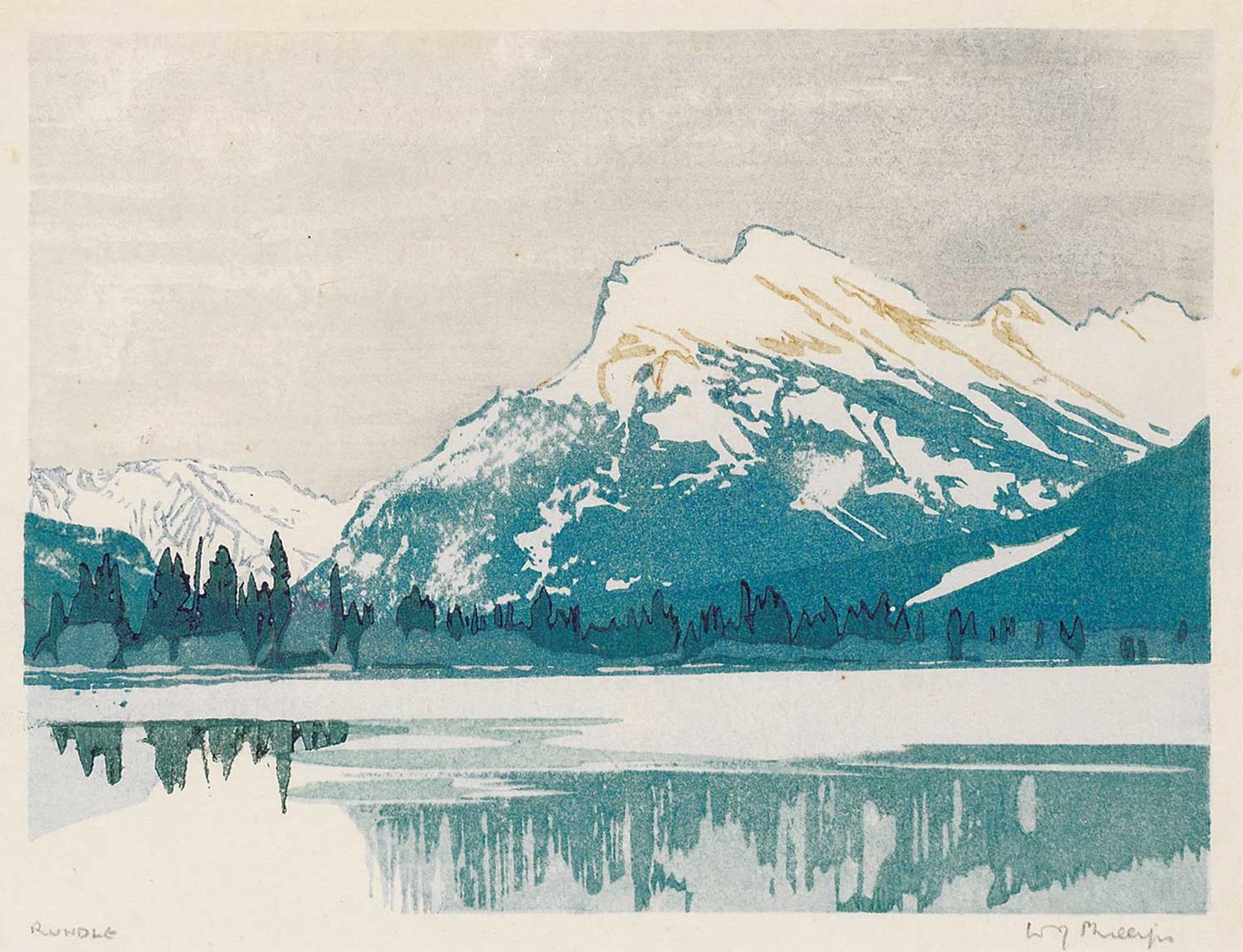 Walter Joseph (W.J.) Phillips (1884-1963) - Rundle Winter