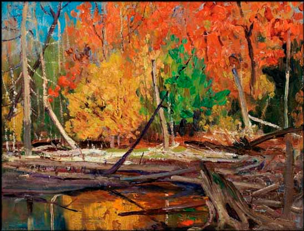 Maurice Galbraith Cullen (1866-1934) - Autumn, The Laurentians