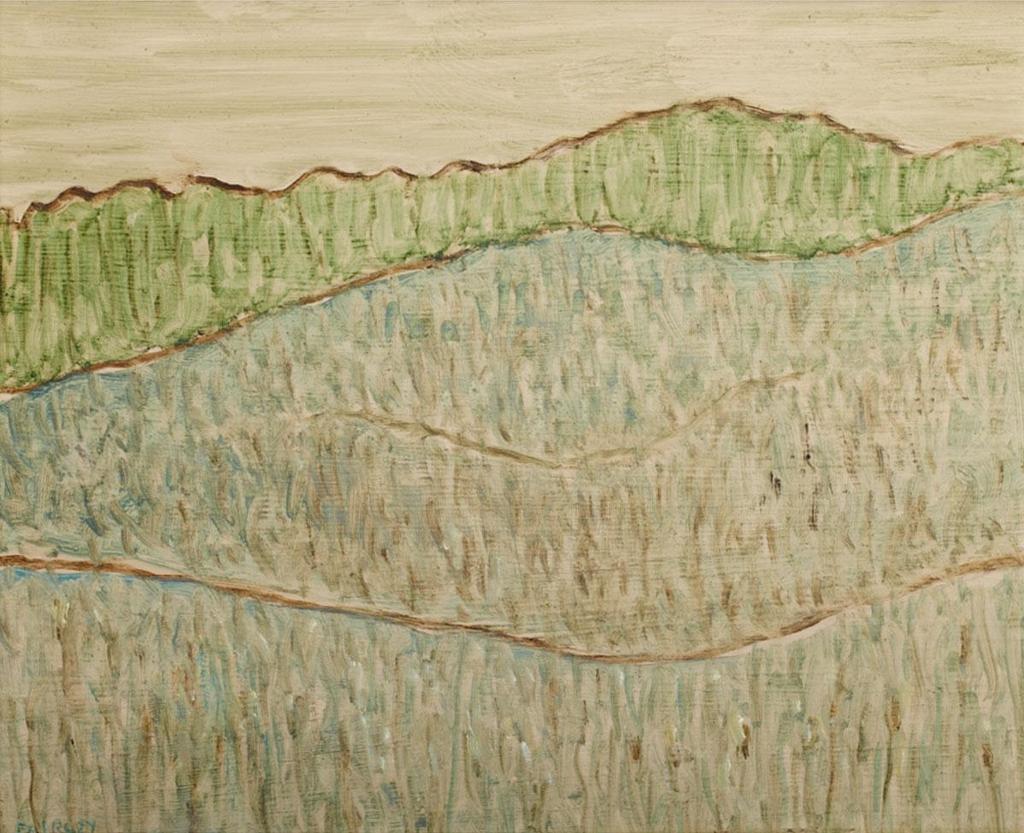 Barker Fairley (1887-1986) - Oat Field, August 1972