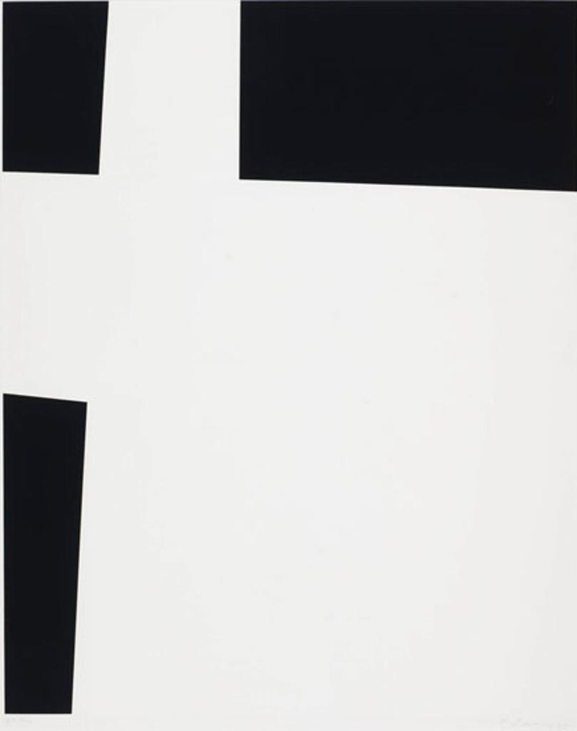 Guido Molinari (1933-2004) - Noir / Blanc
