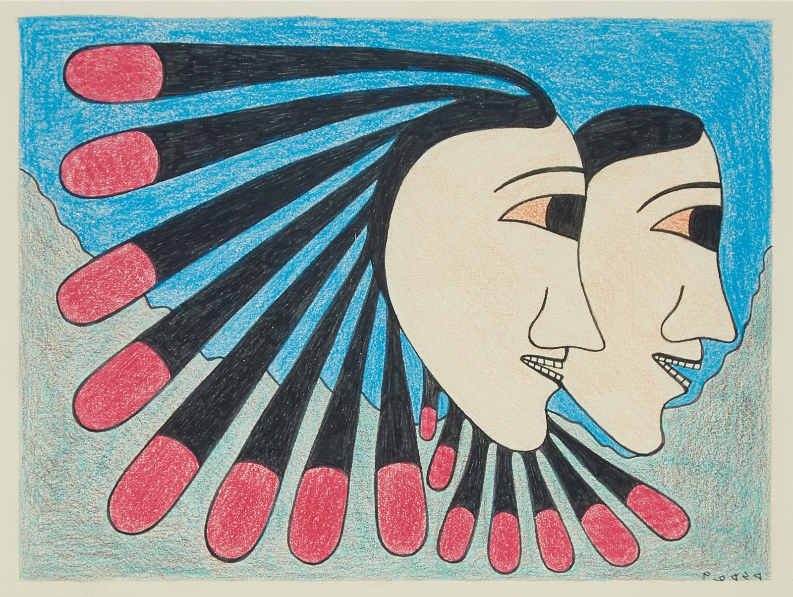 Kenojuak Ashevak (1927-2013) - Untitled