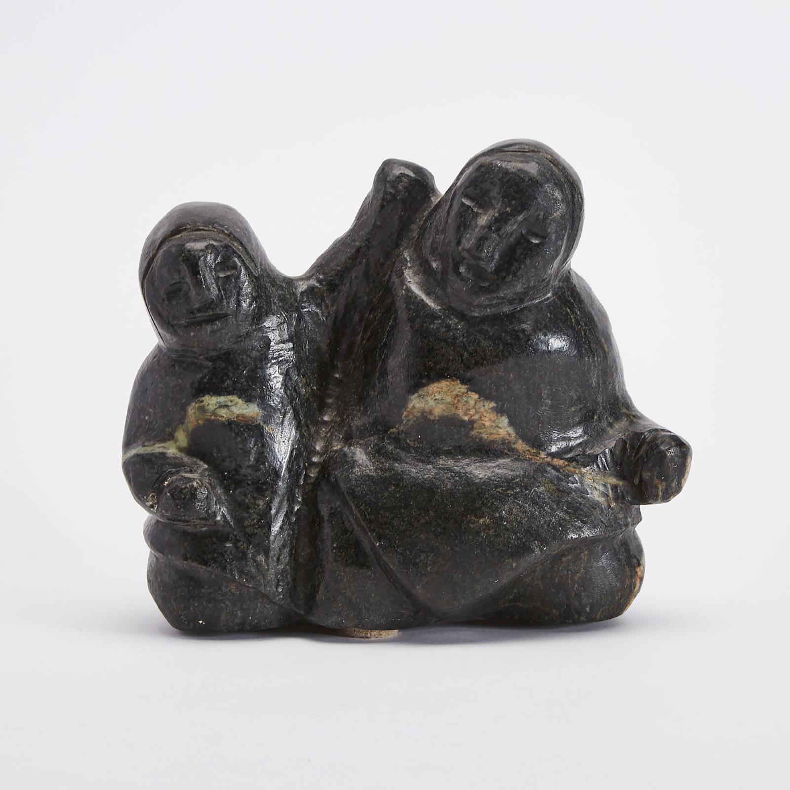 Tuna Iquliq (1935-2015) - Couple Embracing