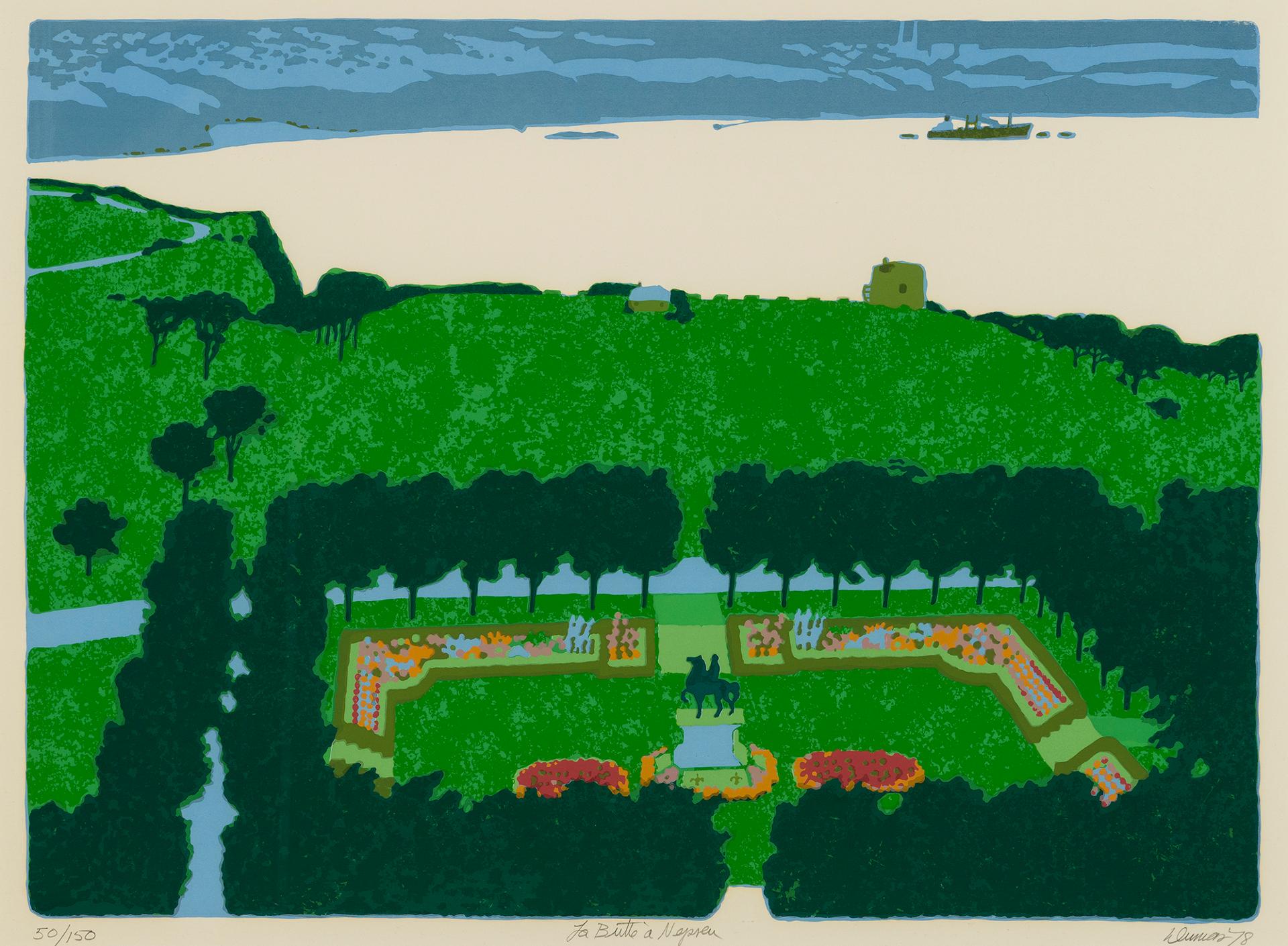Antoine Dumas (1932) - La butte à Nepveu, 1978