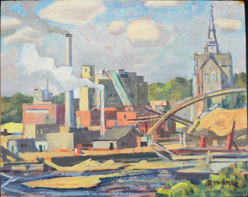 Robert Stewart Hyndman (1915-2009) - EB Eddy Plant, Hull, Quebec
