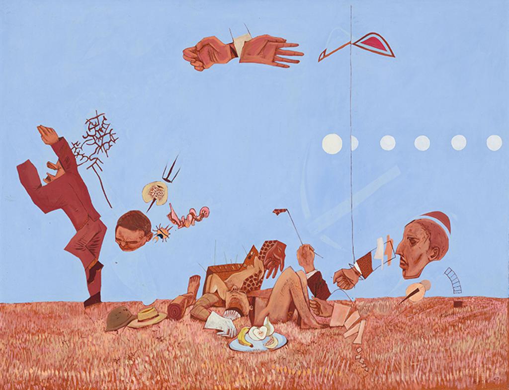 Ivan Kenneth Eyre (1935-2022) - Figures in a Landscape