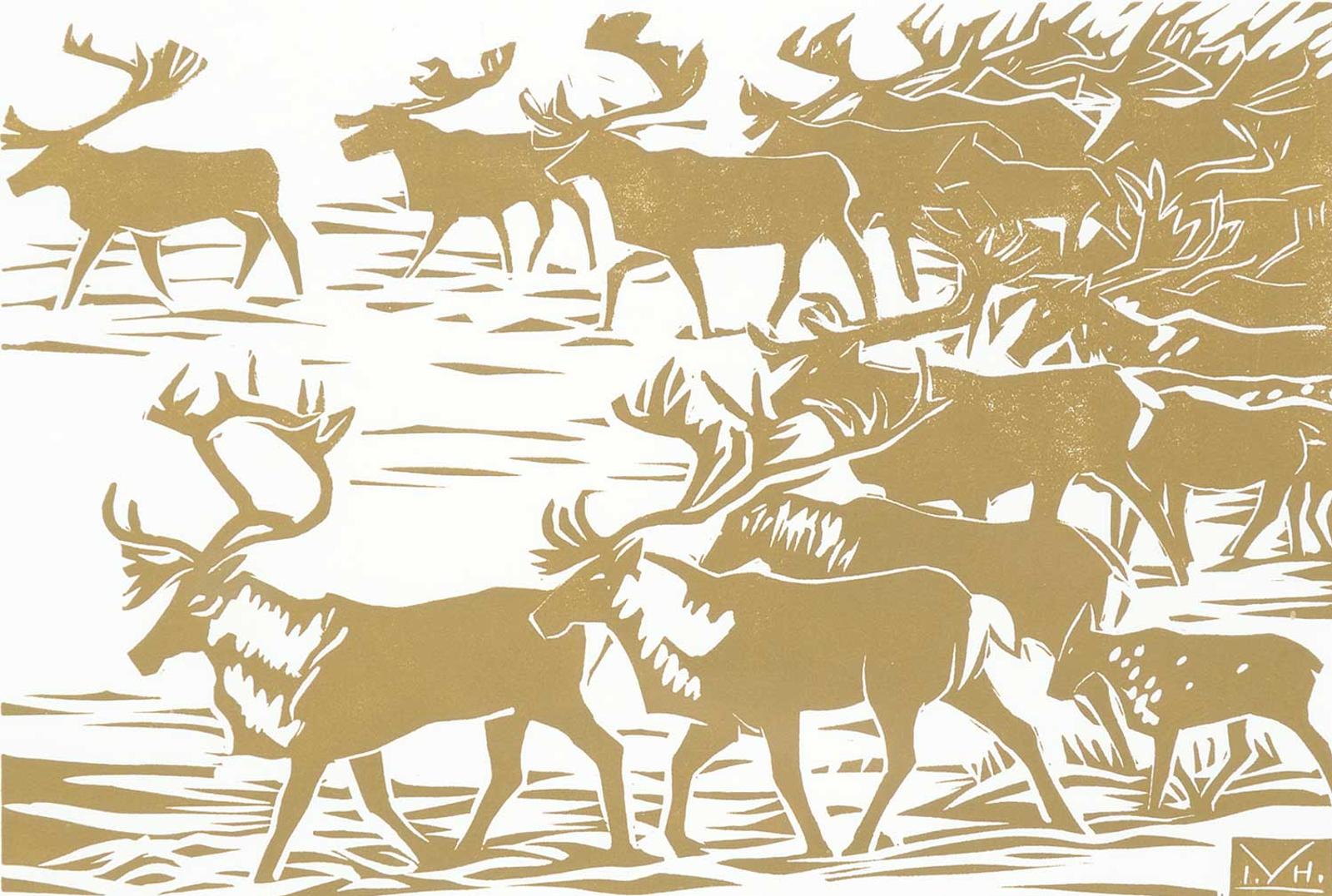 Illingworth Holey (Buck) Kerr (1905-1989) - Caribou Trek #A/P